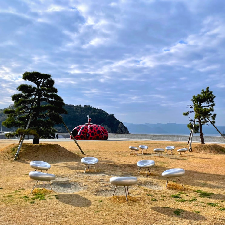  #230107 일본 다카마쓰 여행 - 나오시마로 출발, Miyanoura Port 등