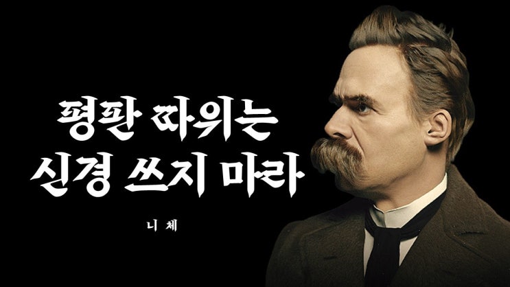 니체가 말하는 휘둘리지 않고 인생을 살아가는 방법 니체가 말하는 휘둘리지 않고 인생을 살아가는 방법