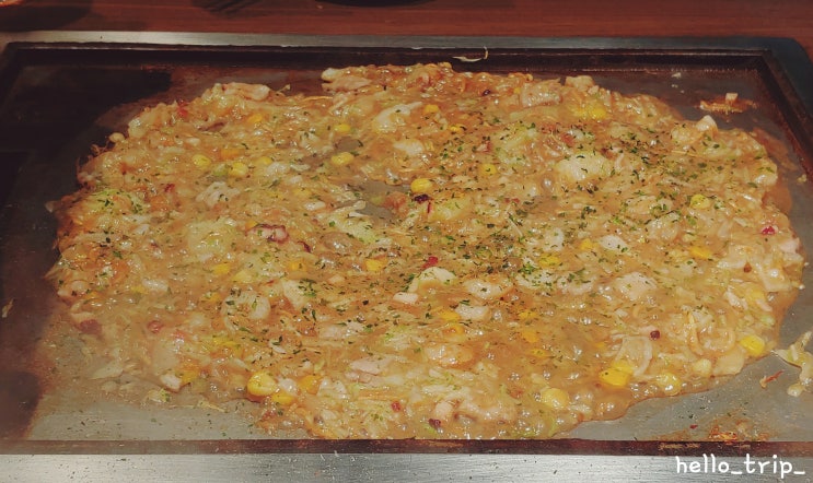  오사카 몬자야끼 맛집 / 간사이 > 인천 제주항공 7C1305