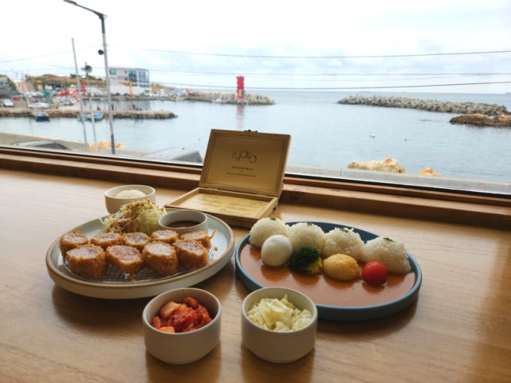  부산 기장 돈카츠맛집, 통창 바다 뷰 료코 기장점