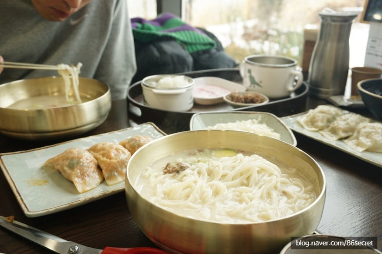  양주맛집 * 구수한 칼국수에 손만두 굿 [ 밀곳 ]