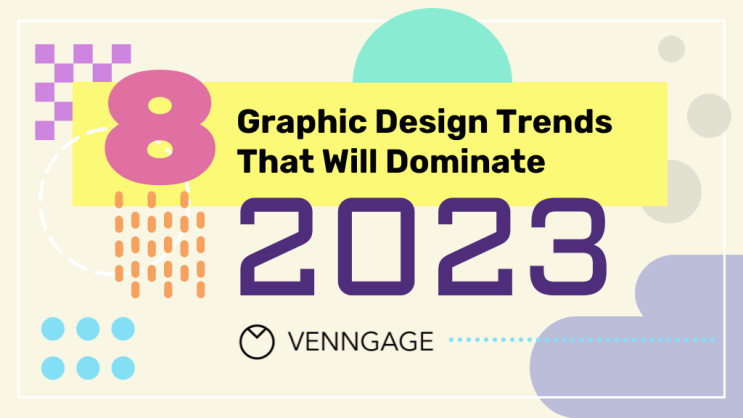  2023년 8가지 그래픽 디자인 트렌드