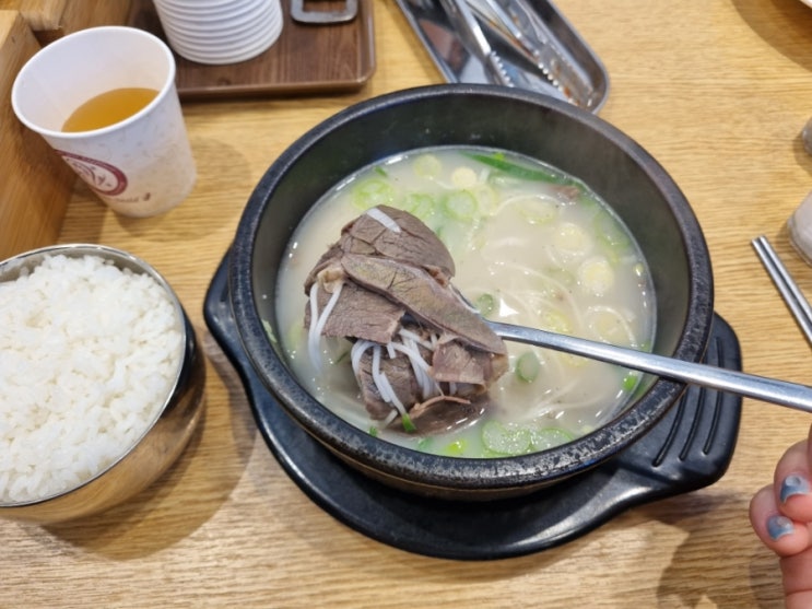  선유도역 추운날 먹기 좋은 설렁탕 맛집 직장인 점심 추천 [이남장]