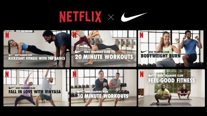 Netflix의 Nike Training Club