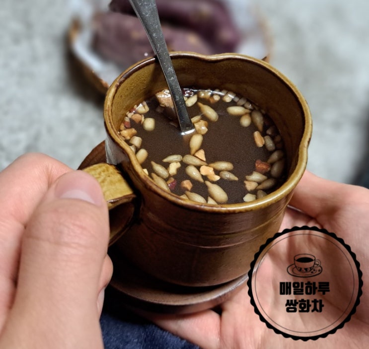 찬바람에 더 생각나는 겨울차, 매일하루 쌍화차 찬바람에 더 생각나는 겨울차, 매일하루 쌍화차