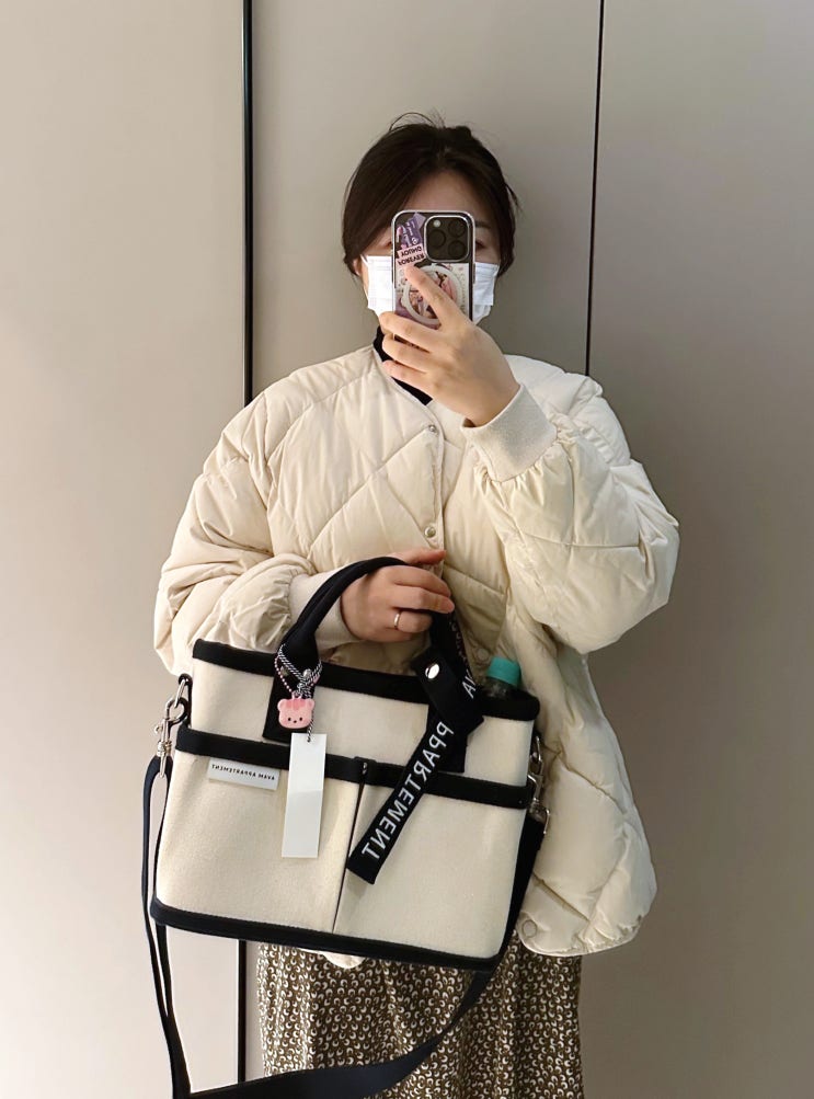  아밤 텀블러백 스몰, 수납력 좋은 보부상가방으로 제격! 장단점 솔직리뷰! 내돈내산