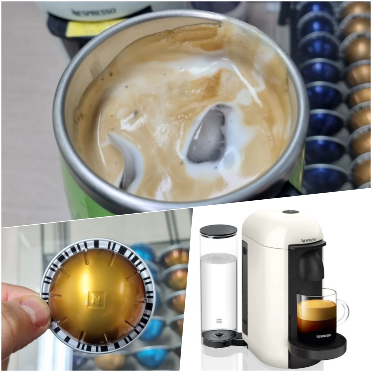 커피머신 네스프레소 버츄오 플러스 에스프레소 머신 사용 후기