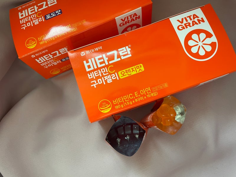 취향맞춤 필수영양소 비타그란 비타민C 구미젤리