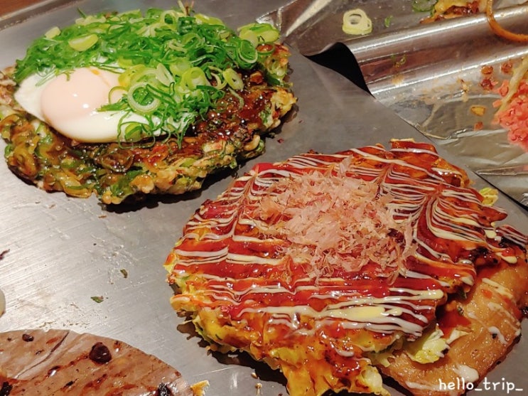 오사카 오코노미야끼 야끼소바 맛집 메세쿠마