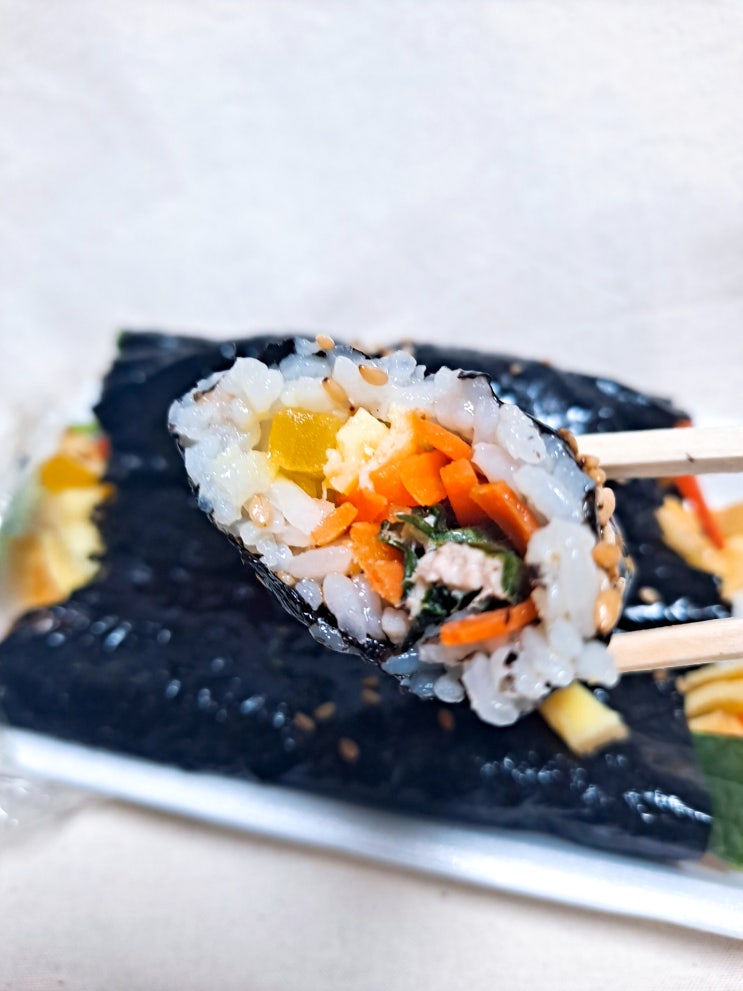  광양 중마동 애플꼬마김밥 참치꼬마김밥