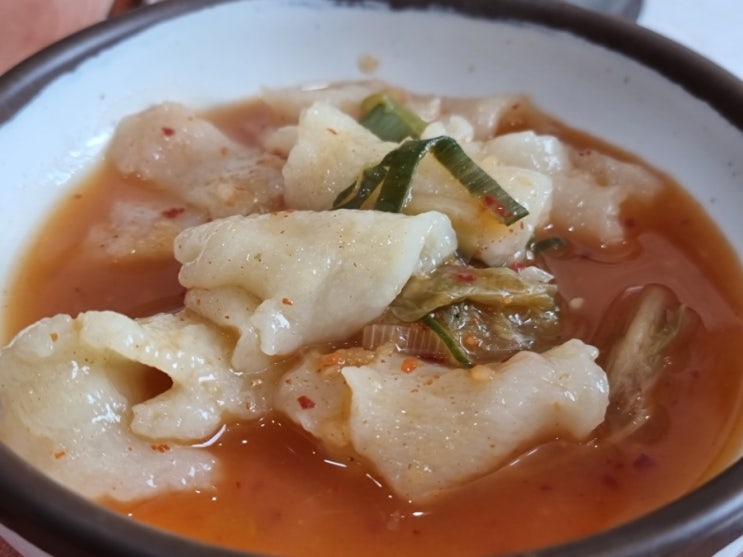 인천 계산동 수제비와 칼국수가 맛있는 옛방망이칼국수