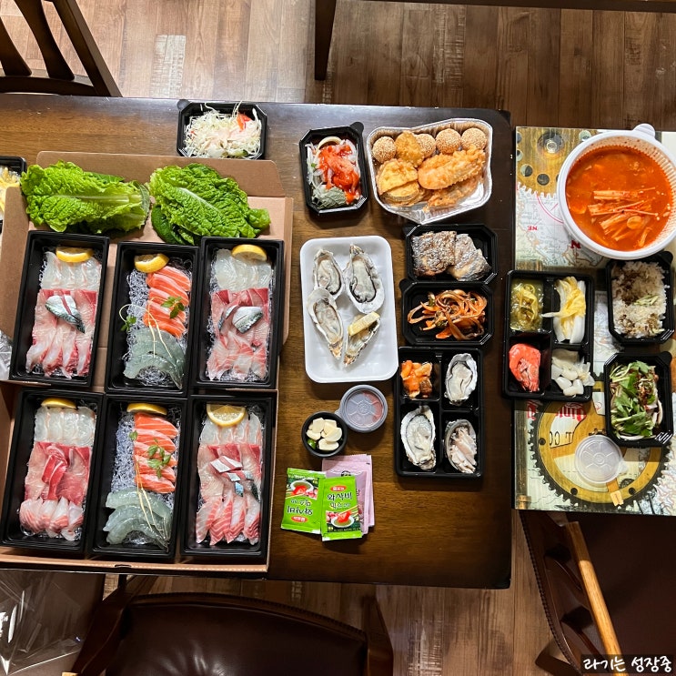  제주 공항 근처 배달 맛집 돼갈통/ 다올레횟집 숙소에서 먹기 좋아