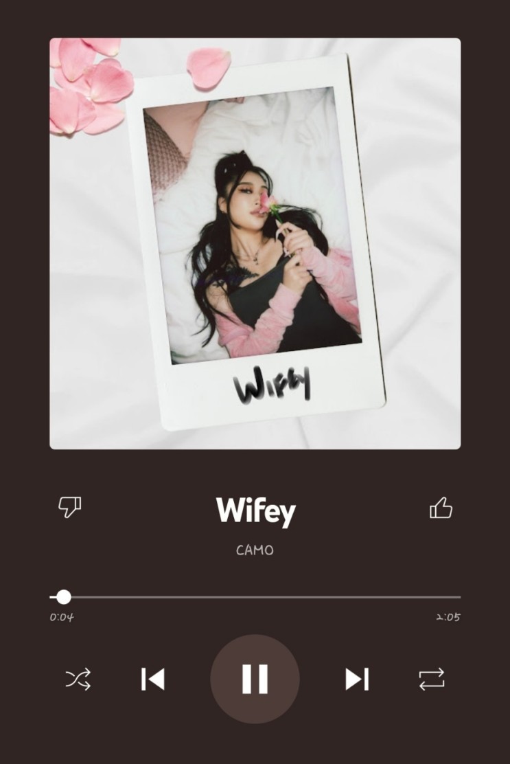 「노래 추천」 카모(CAMO) - wifey(feat. 사이먼도미닉)