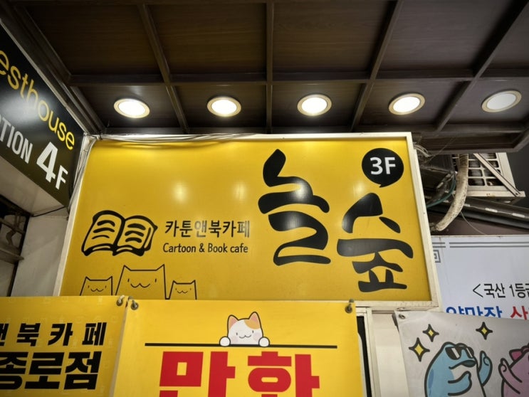  종로놀거리 놀숲 종로관철점