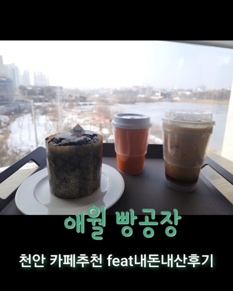 애월빵공장 [충남 천안 성성동 신상카페추천 feat내돈내산후기]