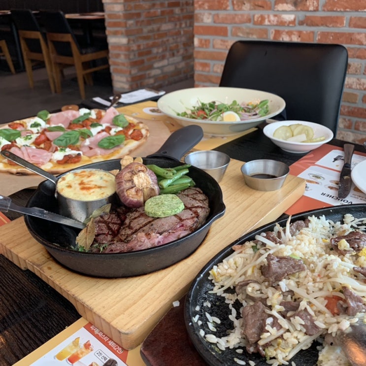 [안성/스타필드 맛집] 저렴하게 스테이크 세트를 즐기기 좋은, 매드포갈릭