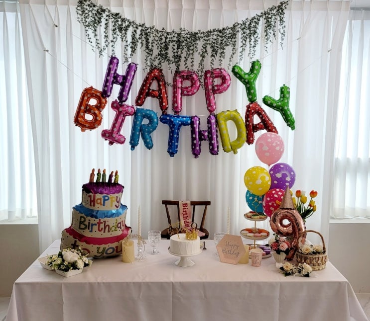  동탄 생일파티 9살 손님에게