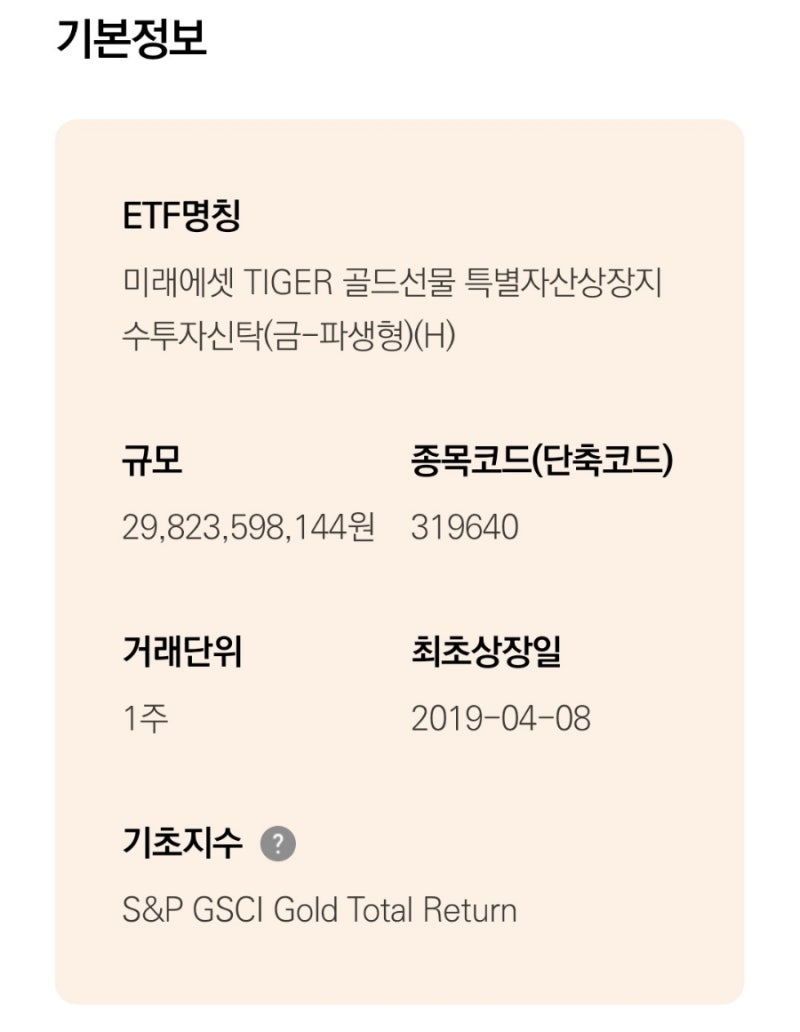 국내상장 금ETF 알아보기(#kodex골드선물(H), tiger골드선물(h)) : 네이버 블로그