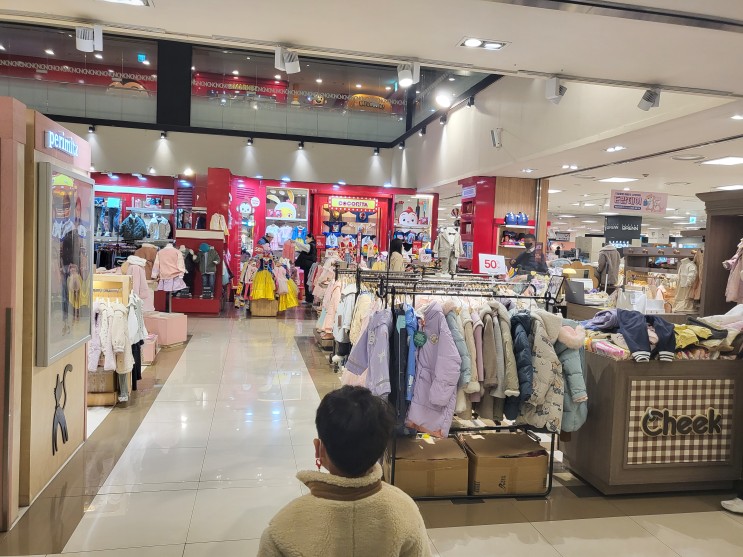 주말 일상, NC백화점 부산대점 아동복 쇼핑(채선당)