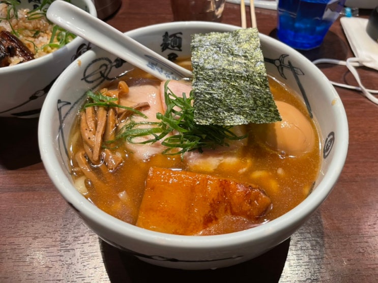  일본 도쿄 / 멘야무사시 - 신주쿠에서도 손 꼽히는 담백한 라멘, 츠케멘 맛집