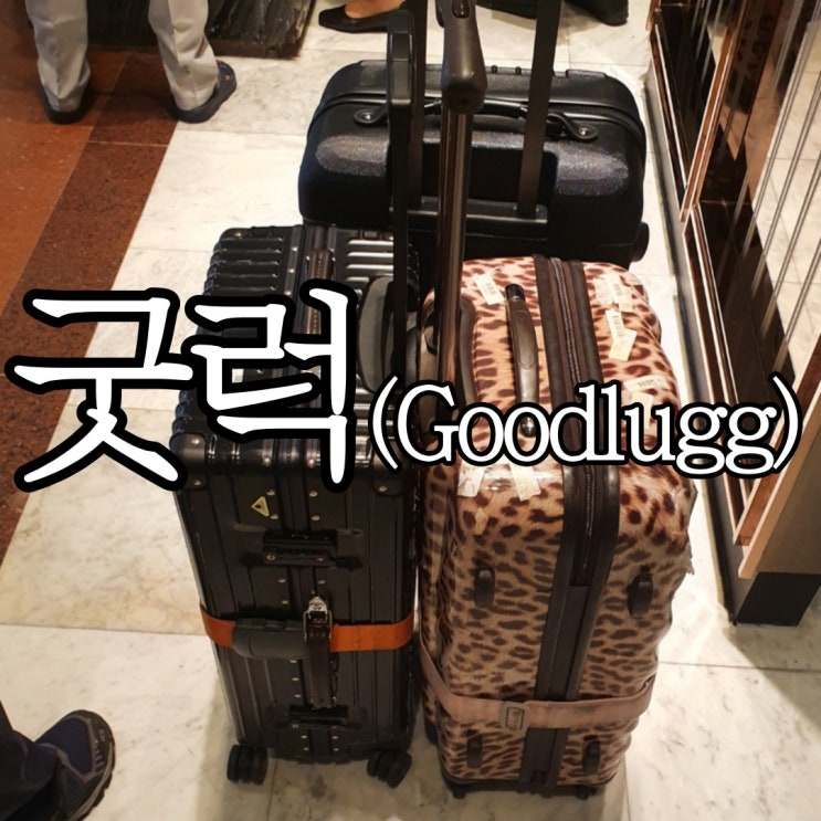  방콕여행 호텔 캐리어 배달 서비스 굿럭 이용후기(Goodlugg)