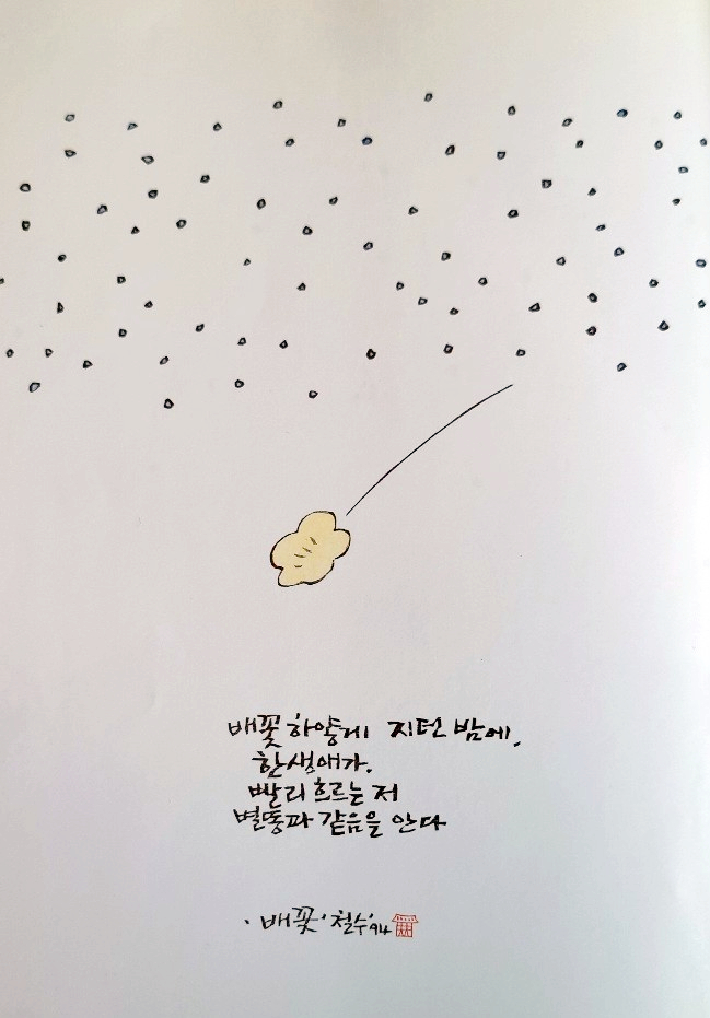 이철수 판화가 산문집 배꽃 하얗게 지던 밤에