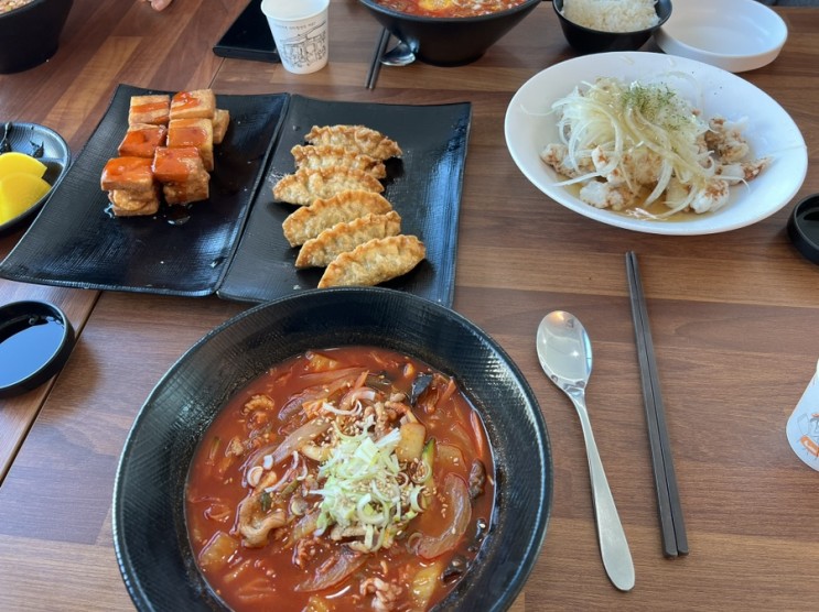 경주 감포 맛집 탐방 총각짬뽕 (짬뽕,탕수육,멘보샤,만두)