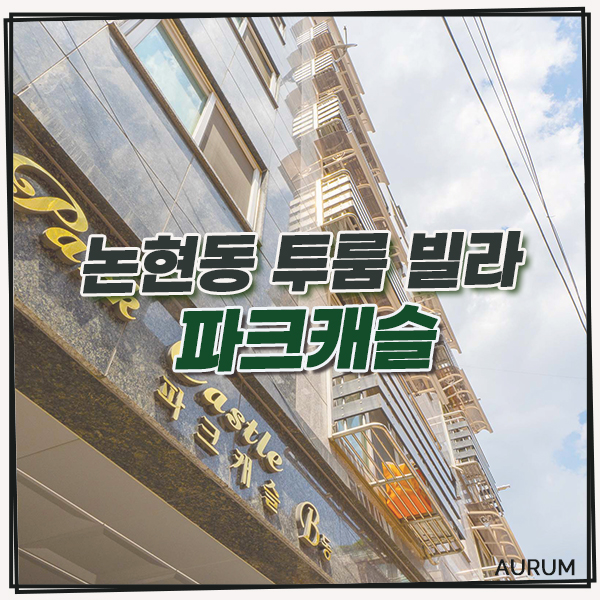  강남 신논현역 근처, 단기임대 투룸을 구하신다면 럭셔리 풀옵션 빌라, 파크캐슬 어떠세요?
