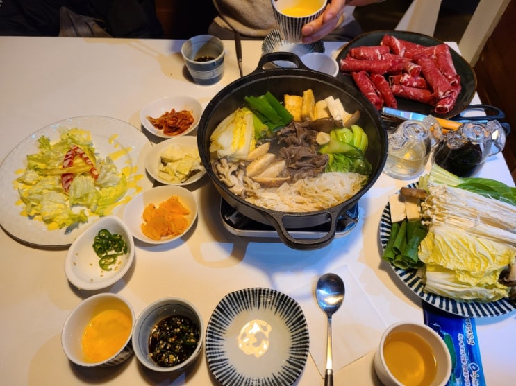  제주 서귀포 중문 '낭아래' 이상적 스키야키!