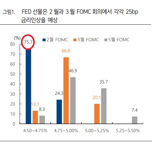 2월 FOMC에서 25 bp 를 기대하는 이유 2월 FOMC에서 25 bp 를 기대하는 이유