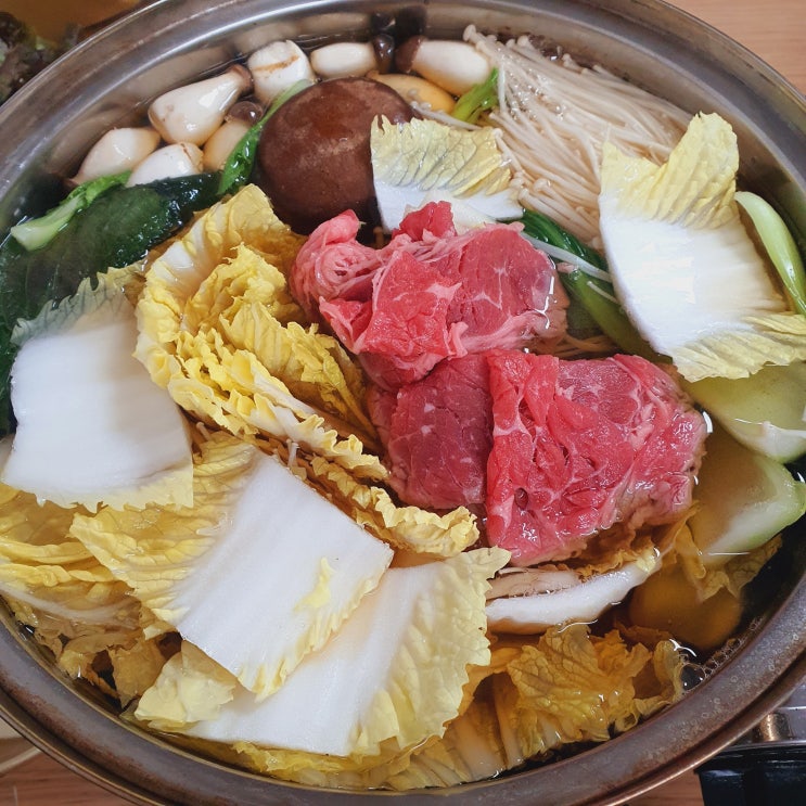  마이셰프 소고기샤브샤브 밀키트