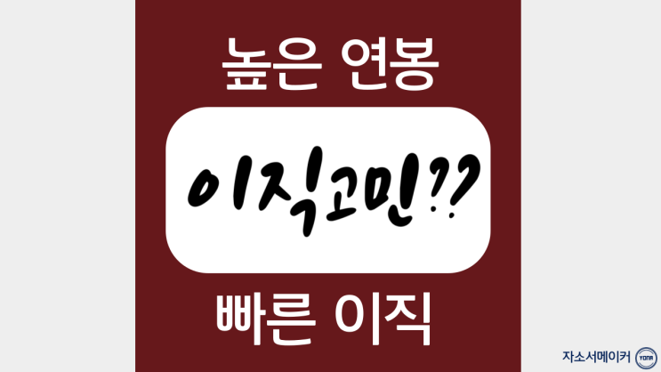  경력이직 자기소개서 경력기술서 문항 및 작성법(ft.높은연봉가능)