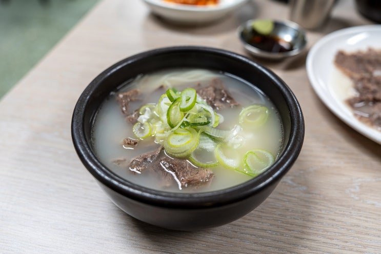  [왕십리 맛집] 진국설렁탕전문 - 맑고 진하게 우려낸 육수의 맛, 설렁탕과 수육