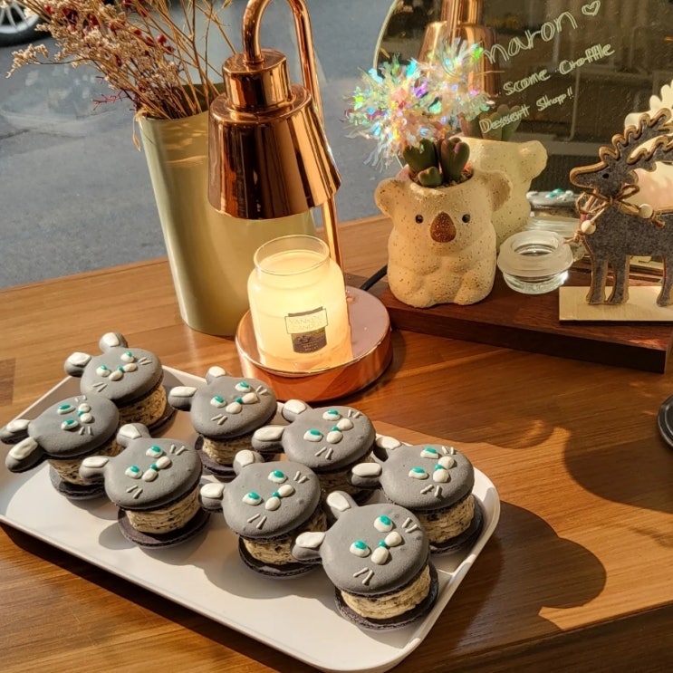  [울산/무거동/울대 카페]크마롱 새해 마카롱[디저트 맛집/크마롱]