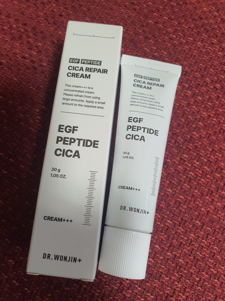  닥터원진플러스 EGF 펩타이드 시카 리페어 크림! 장벽크림 추천!