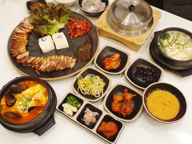 대구 다사 맛집 숨쉬는 순두부 다사점 따끈한 순두부 수육  맛집