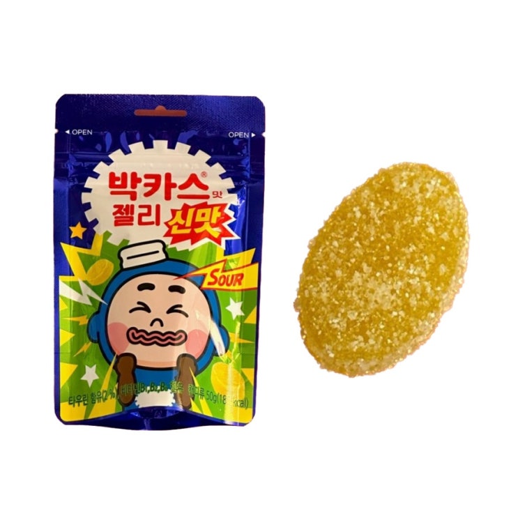  내돈내산 편의점 박카스맛 젤리 신맛 SOUR 솔직후기