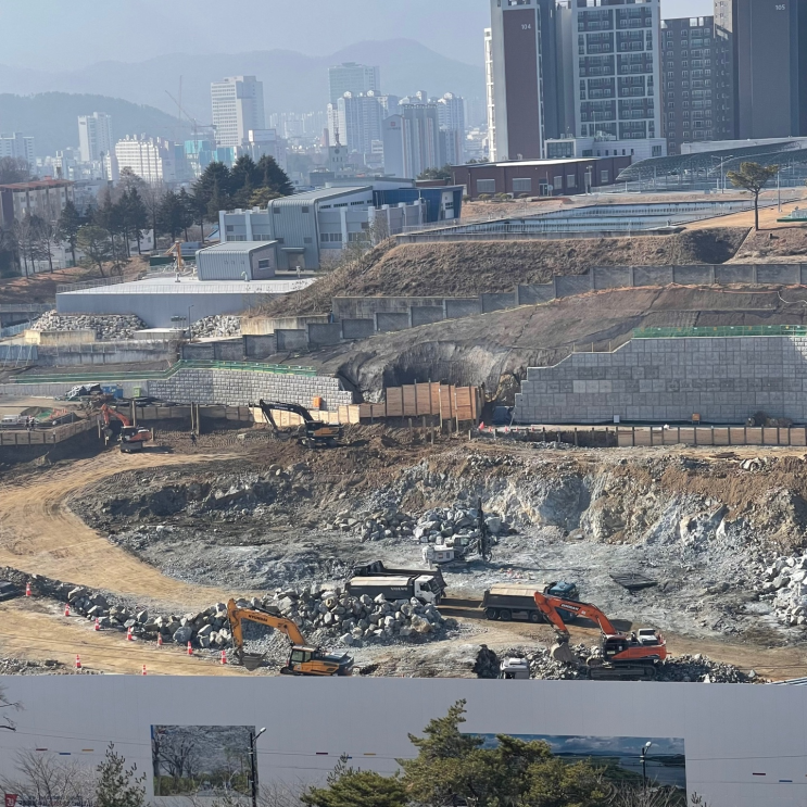  구미 해모로 리버시티 재건축 분양권 공사진행사항