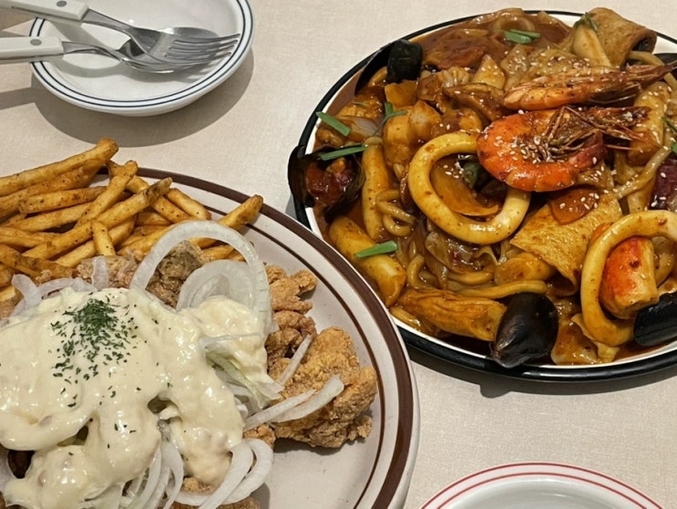  [강릉] 맥주 마시기 좋은 강문해변 애견동반 맛집 | 용궁사우나