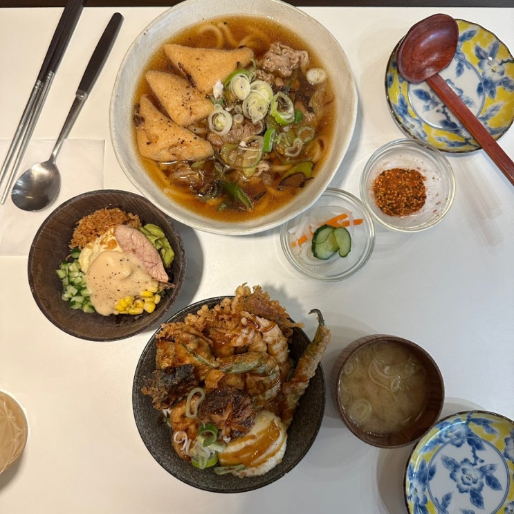  [신사역/가로수길/압구정 맛집]텐동 맛집인데 의외로 우동이 너무 맛있었던 온기정(메뉴/가격/내돈내산 후기)