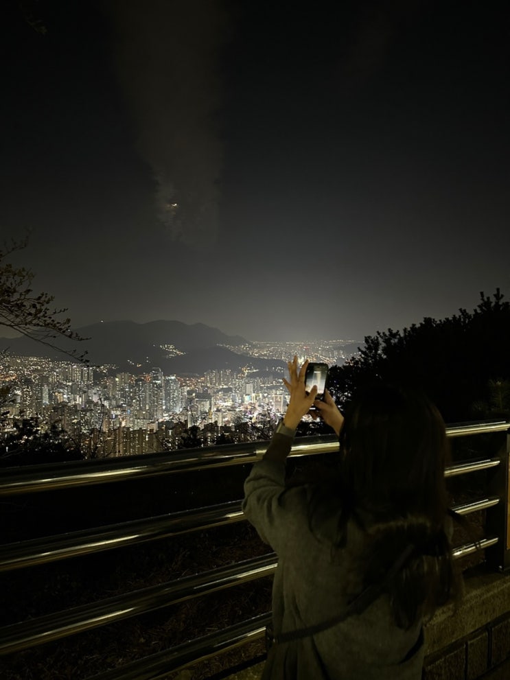 202301월첫째주기록)황령산야경/드라이브/서면샐러드맛집