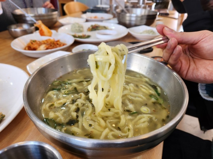 [대구-각산동] 푸짐한 칼국수 맛집, 서래칼국수(신서혁신도시 맛집)