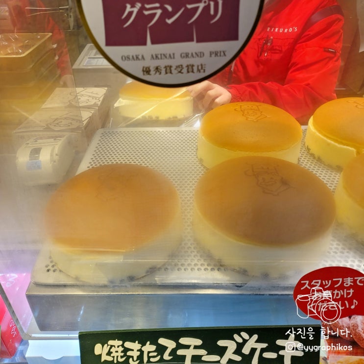  [일본 오사카 여행] 도톤보리 디저트 맛집 - 리쿠로오지산노미세 (오지상 치즈케이크)