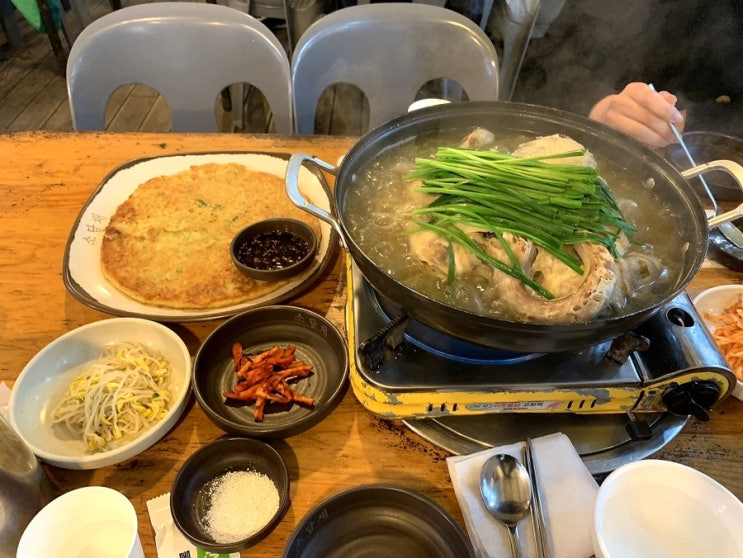  [청계산 맛집]소담채 - 윈터골에서 매봉 청계산입구역 백숙 순두부 파전 맛집 / 코오롱스포츠 솟솟618 카페 청계산입구역카페