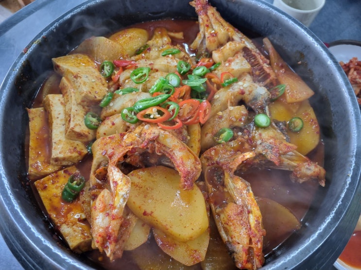  용머리해안 맛집 객주리(쥐치) 조림 맛집 춘미향식당 리뷰!!