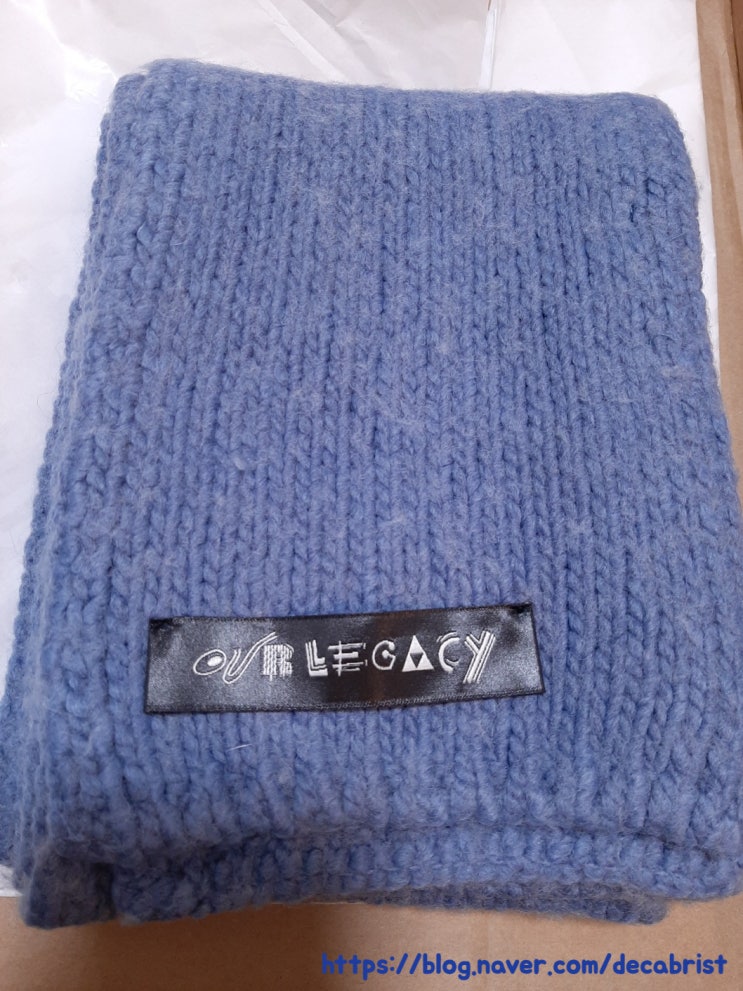  Our Legacy Floss Scarf 아워레가시 플로스 스카프