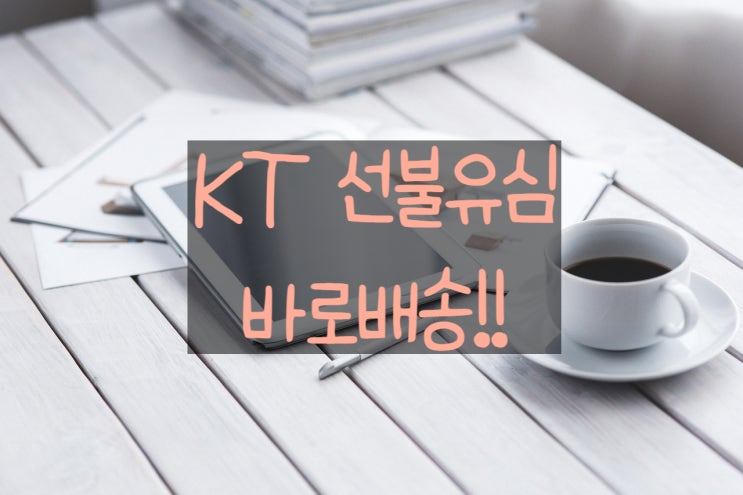 KT 유심 바로배송 받아서 편하게 선불개통하자 KT 유심 바로배송 받아서 편하게 선불개통하자