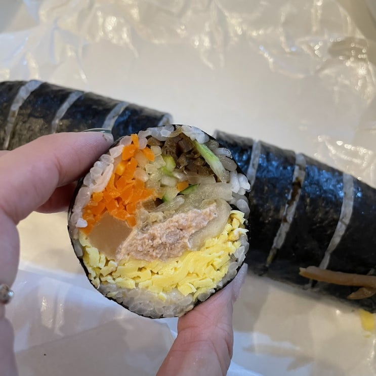  대전 둔산동 묵은지참치가 맛있는 정김밥