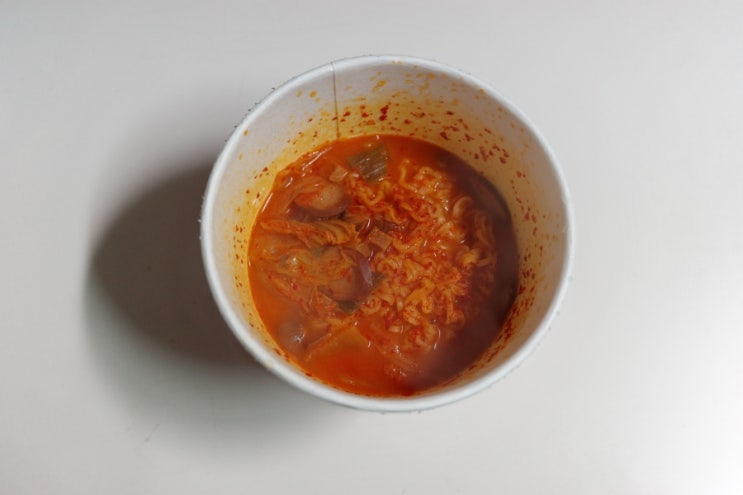 부대찌개가 먹고싶을 땐 간단하게 [CU 송탄 최네집 부대찌개면]