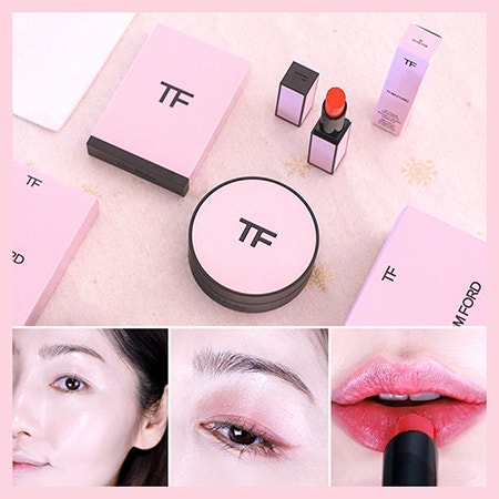 톰 포드 뷰티 로즈 프릭 립스틱, 쿠션, 아이섀도우 메이크업 컬렉션 신상 발색